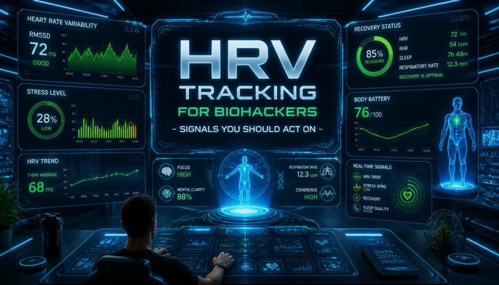 HRV Tracking for Biohackers | Signals You Should Act On